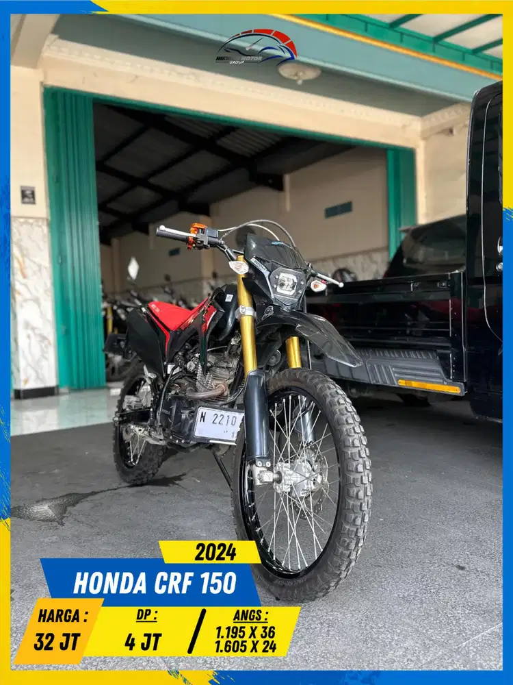 HONDA CRF 150 2024 NEGO TIPIS LURR HIKMAH MOTOR KEPUH MALANG