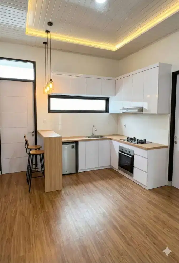 Custom kitchen set minimalis wardrobe bedroom set livingroom room