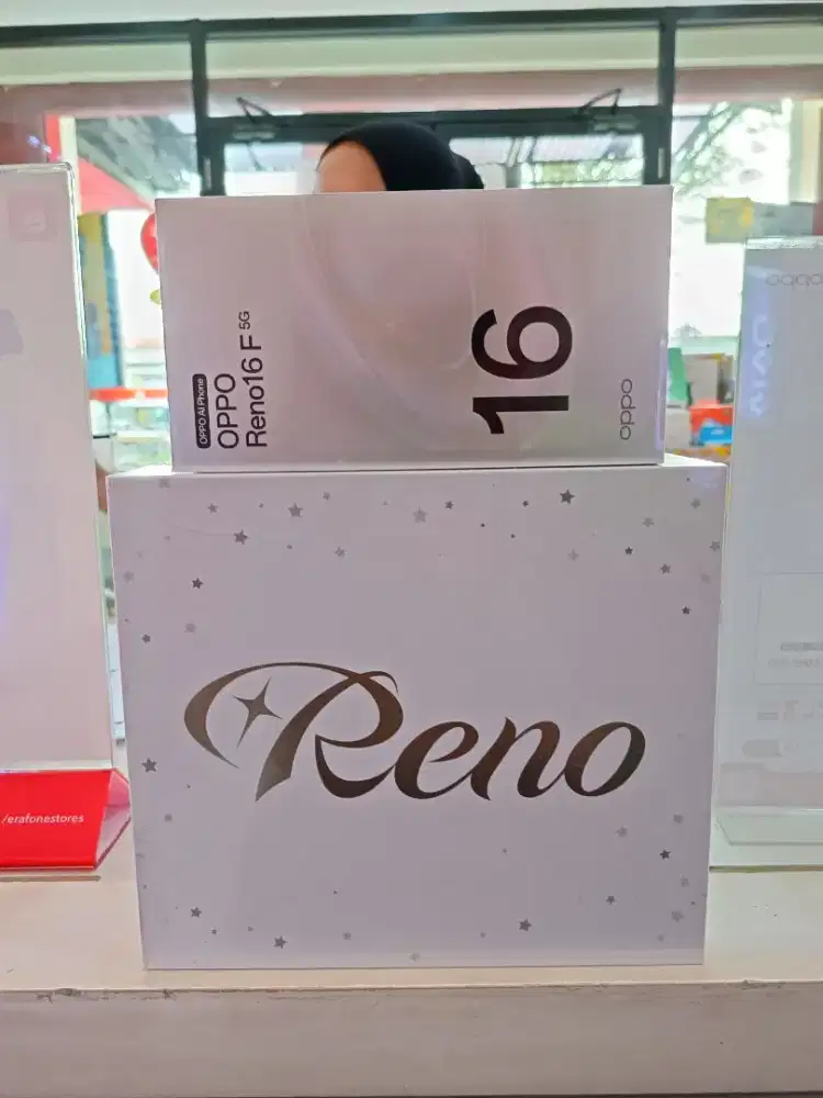 Oppo Reno16F 5G 8/256 Harga Ambyar Jaminan Termurah!