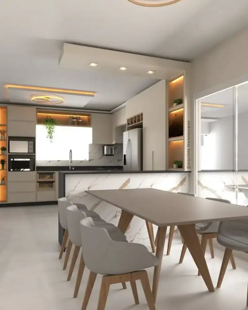 Custom kitchen set minimalis wardrobe bedroom set livingroom room