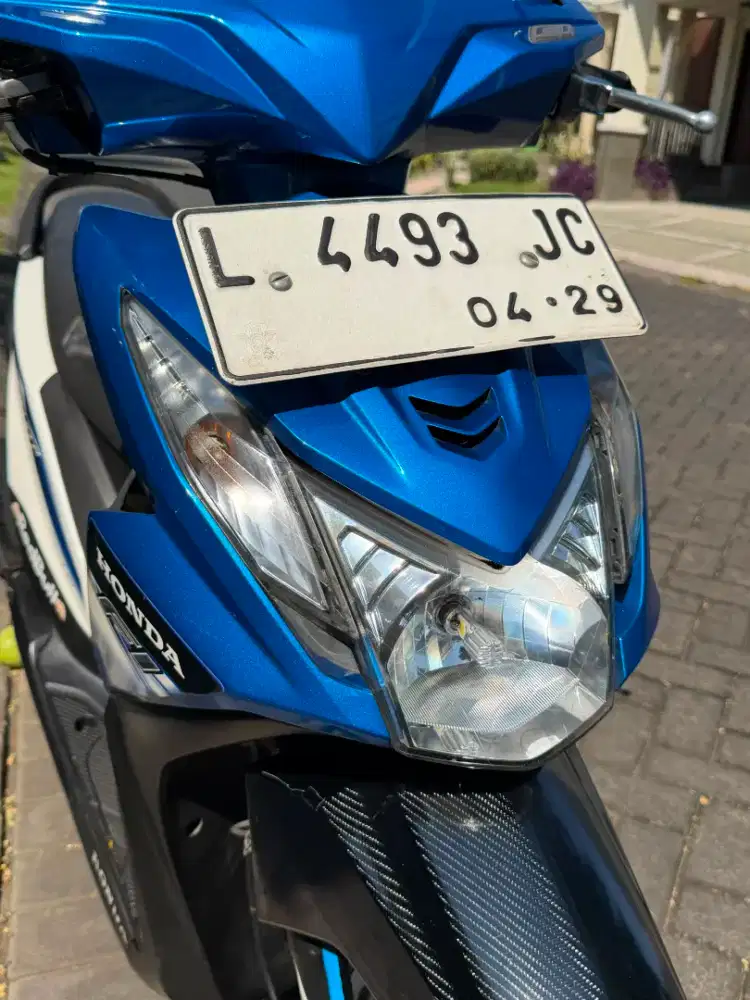 Jual Honda Beat FI 110 cc matic 2014 Tangan 1 KM rendah mulus original