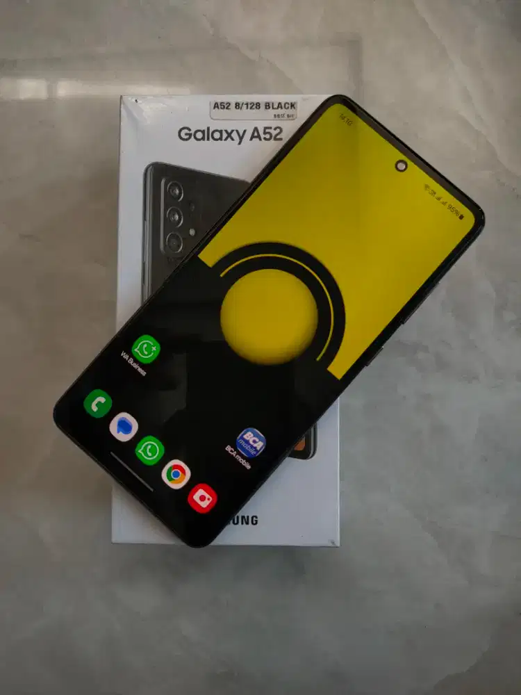 SAMSUNG A52 (SIDIK JARI ON LAYAR)