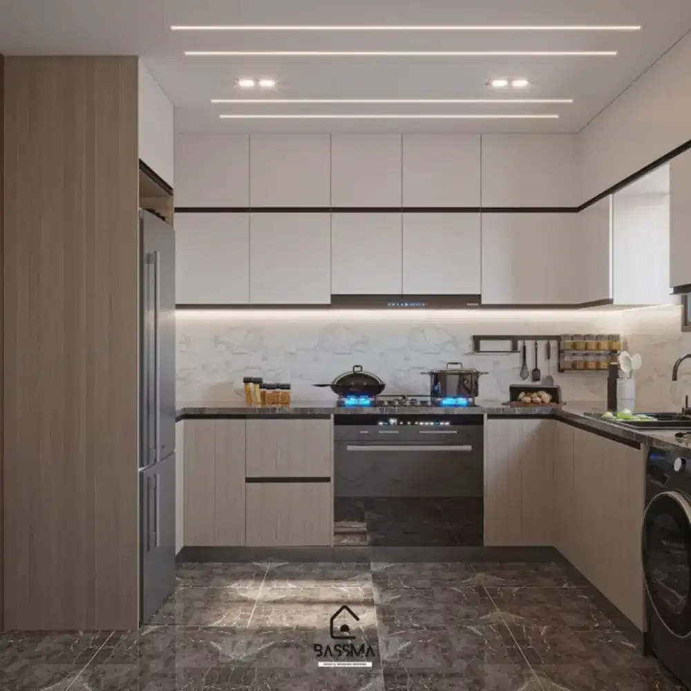Custom kitchen set minimalis wardrobe bedroom set livingroom room