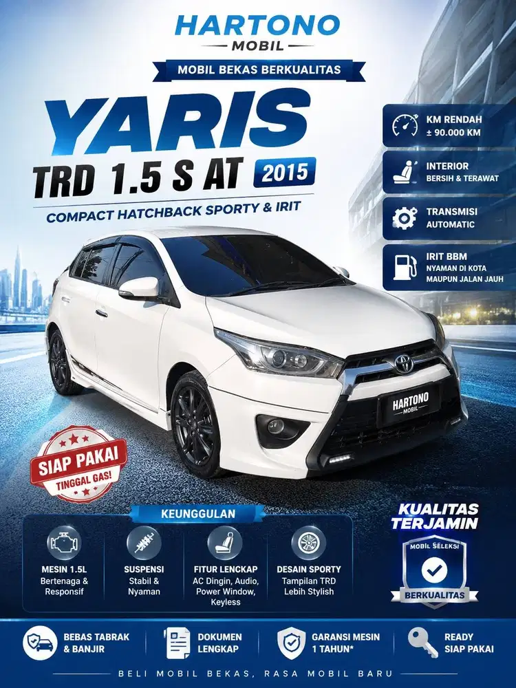 YARIS TRD 1.5 S AT 2015