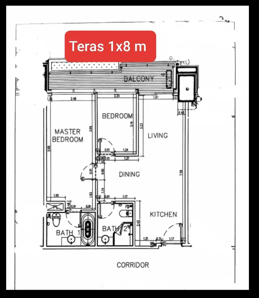 Apartemen Di The Peak Residence Surabaya Kota Strategis Di Tunjungan