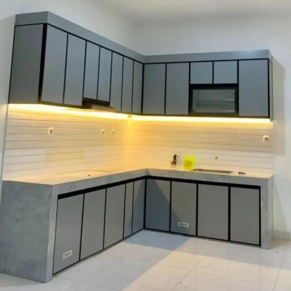 Custom kitchen set minimalis wardrobe bedroom set livingroom room