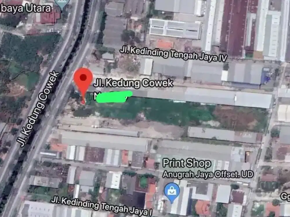 Dijual Tanah Komersial di Kedung Cowek (NH)