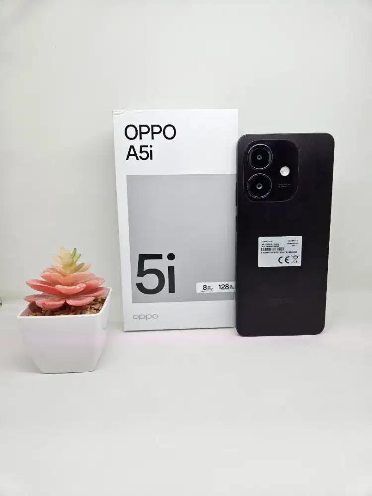 Oppo A5i 4/128 (Merah Nebula) Fullset like new February 2027