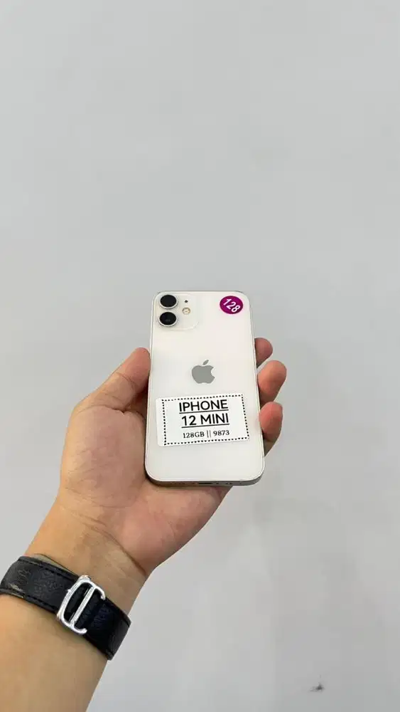 iphone 12 mini 128 white Ex inter all original full set joss