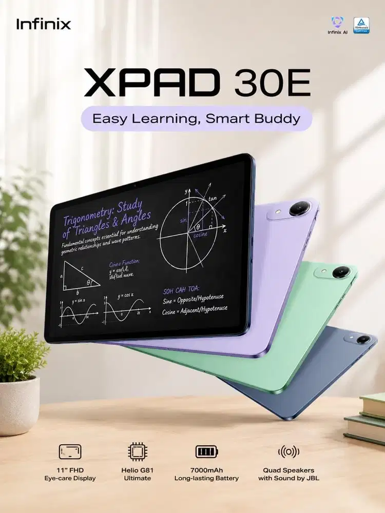 READY INFINIX XPAD 30E 4/128