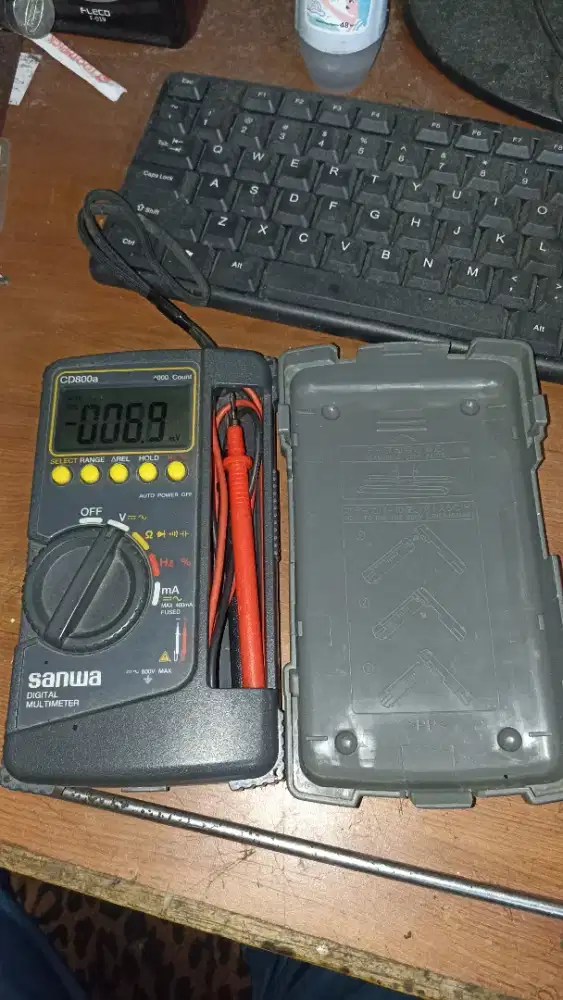 Multimeter Sanwa ori CD800a segel