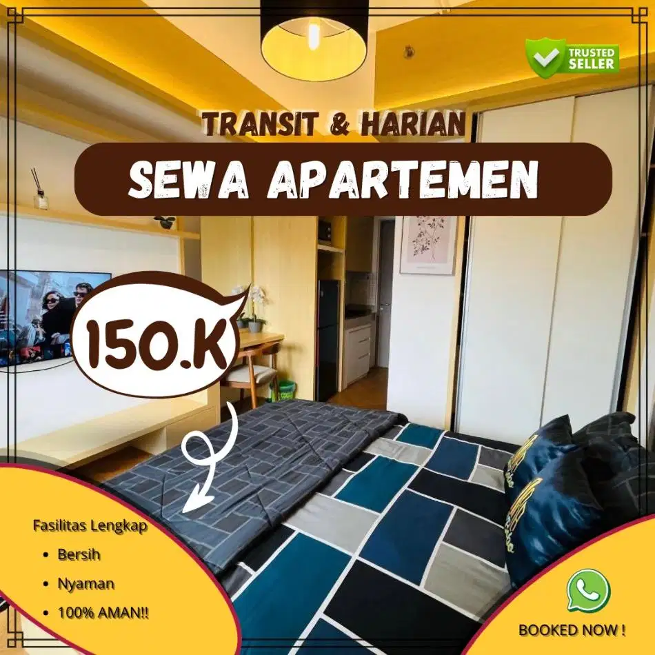 Sewa Apartemen Bassura City Jakarta Timur Harian/Transit Termurah