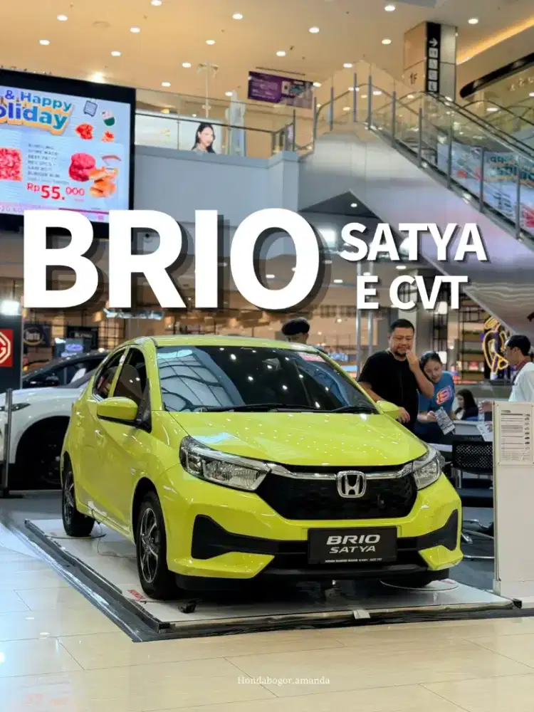 Honda Brio RS CVT & e & s – Harga Spesial Jabodetabek