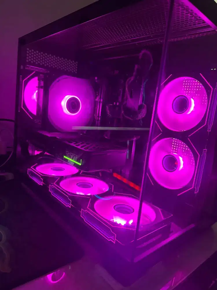 JUAL PC GAMING PEMAKAIAN 4 BULAN + MONITOR 27INCH BOLEH NEGO