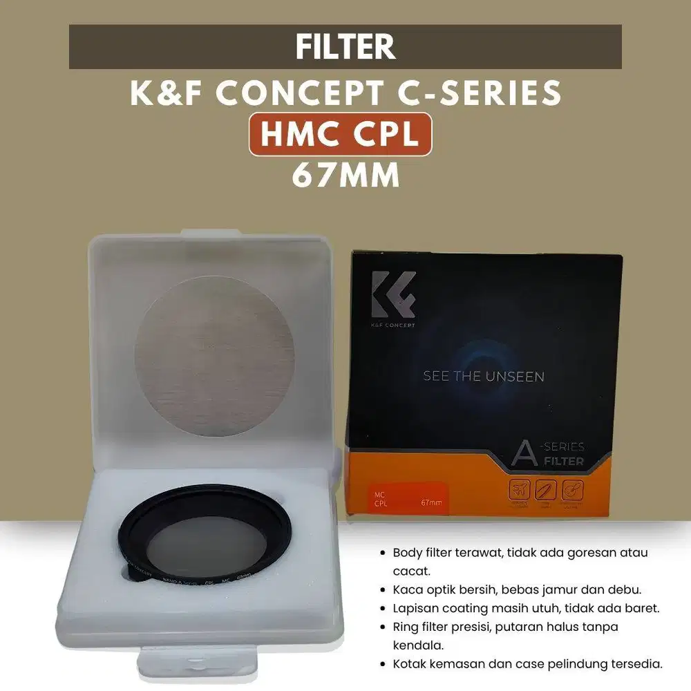 K&F Concept C-Series HMC CPL 67mm