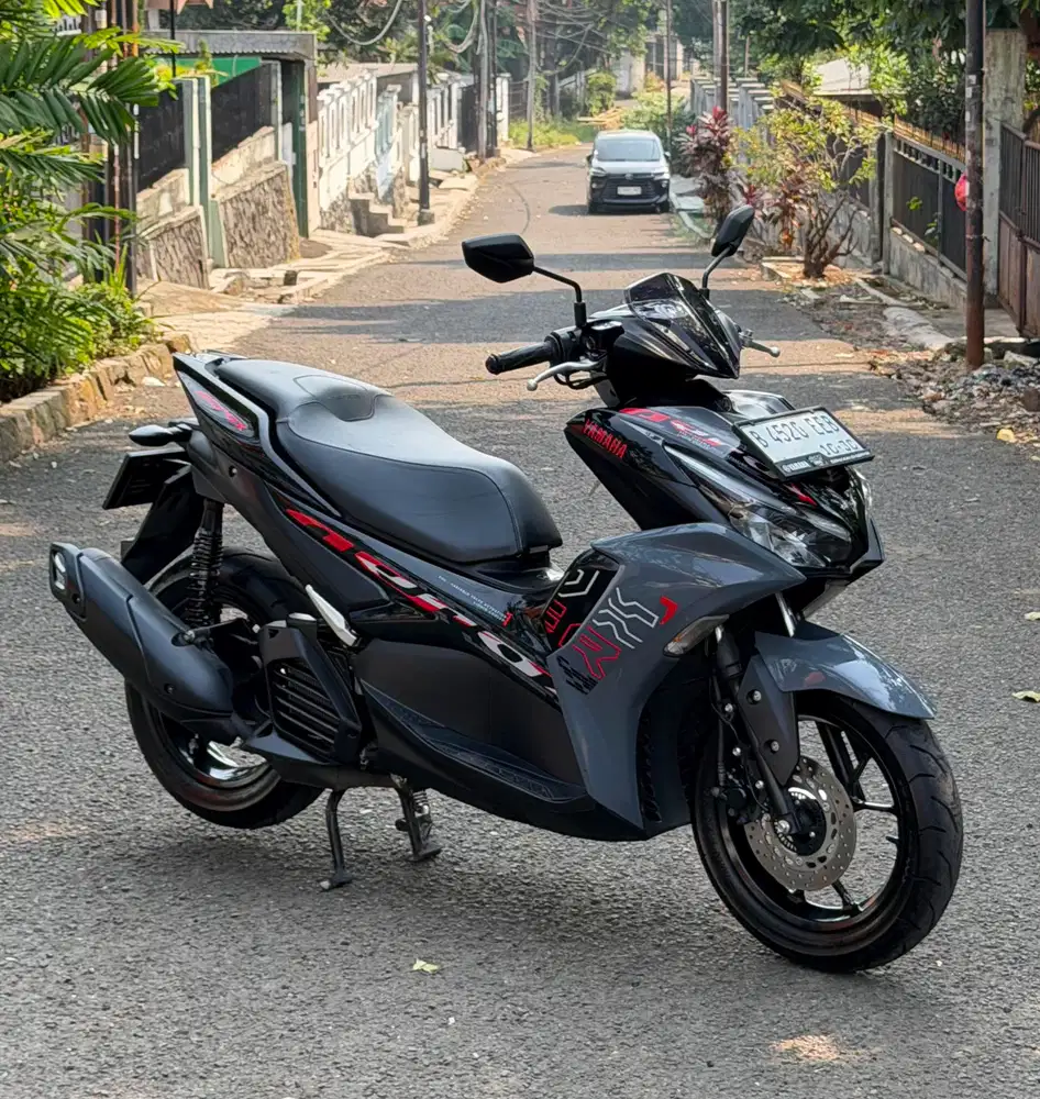 Km 5rb! Seperti baru! YAMAHA NEW AEROX 2025 Akhir CONNECTED PJK ON 155