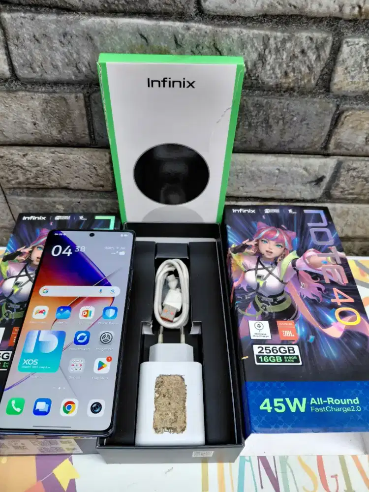 Infinix Note 40 8/256 Lengkap Orian