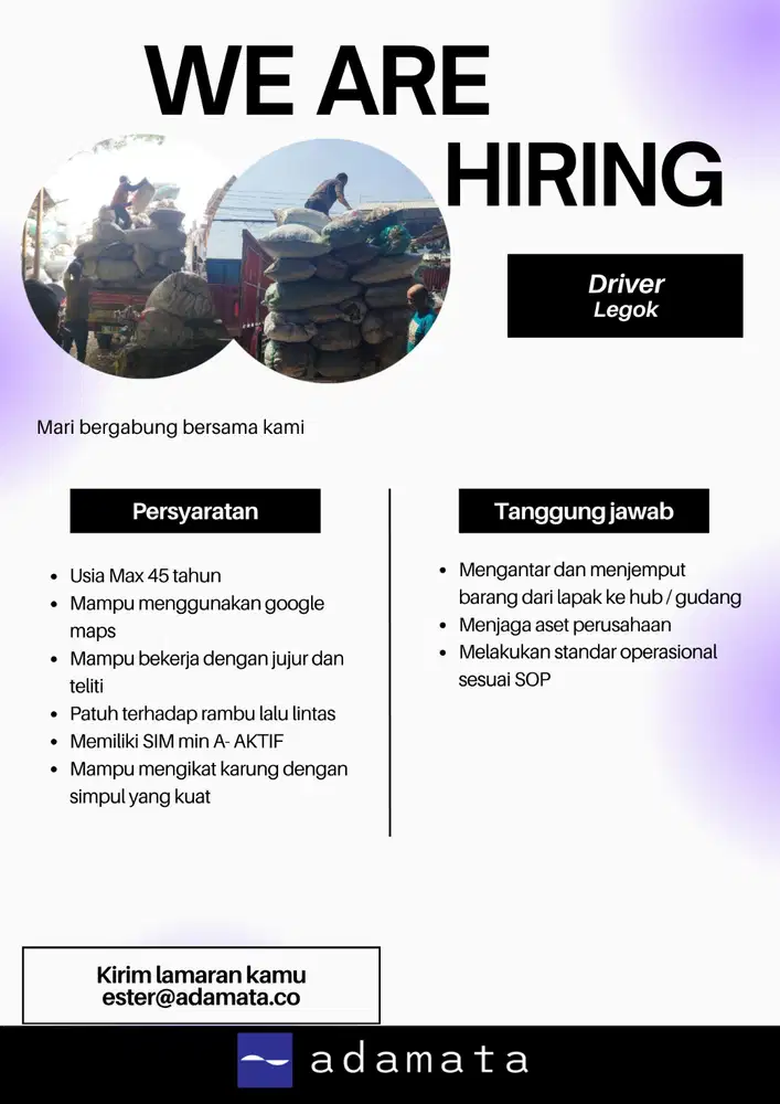 Driver bongkar muat - Legok