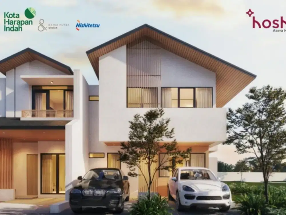 rumah baru konsep jepang di harapan indah bekasi