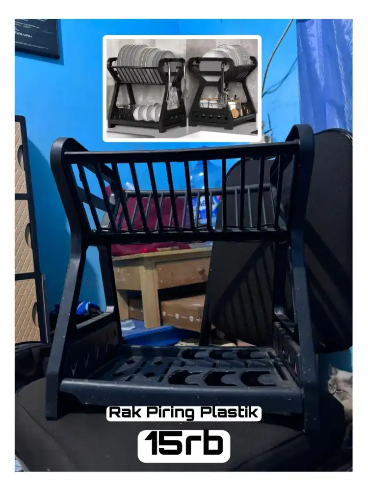 Rak Piring Plastik