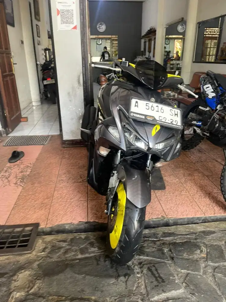 Yamaha Aerox 2019 non abs km slow going