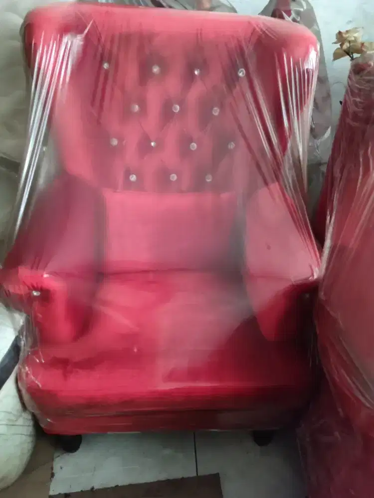 Kursi baru sepasang dengan sandaran lengan armchair