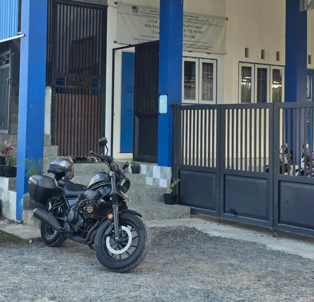 Honda Rebel 500 2023 – Like New, Kilometer Rendah, Siap Gas Jauh!