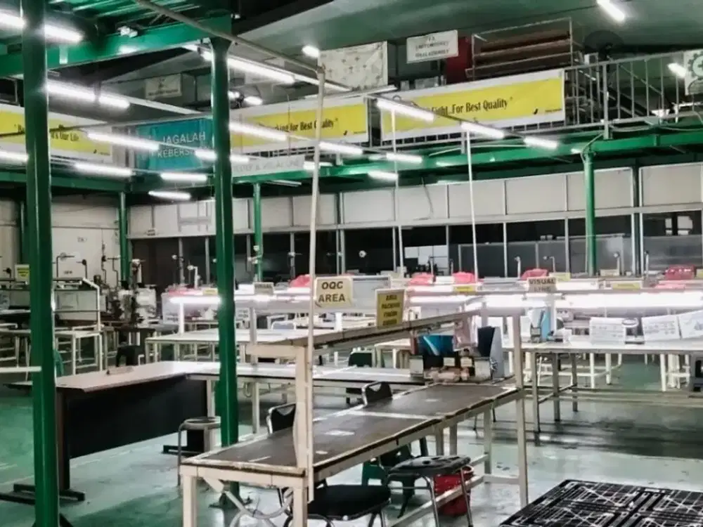 Gudang Industri Jababeka 1 – LT 1.300m², Office, Perizinan Lengkap