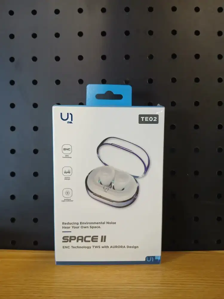 U1me. TE02 Space II TWS Earphone Bluetooth 5.4 ENC Earbuds
