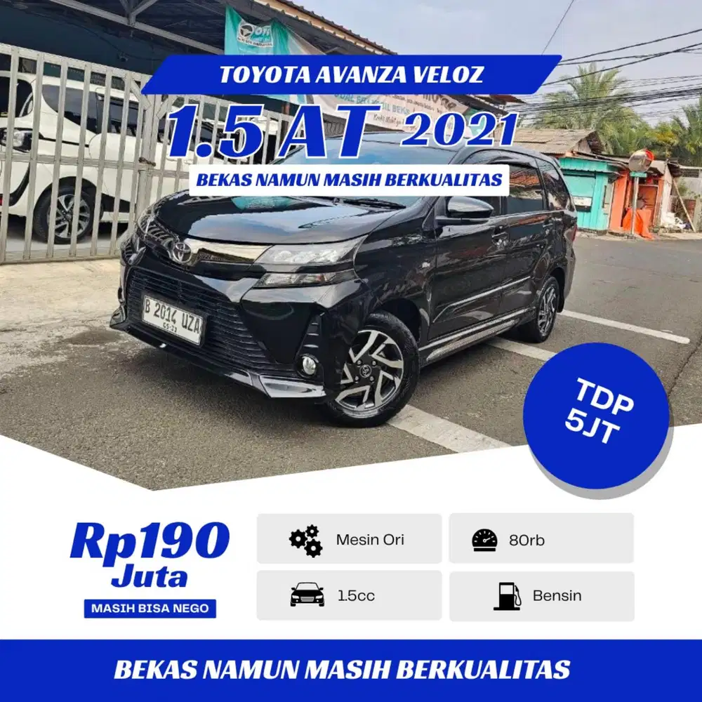 TDP 5 JUTA - VELOZ 1.5 2021