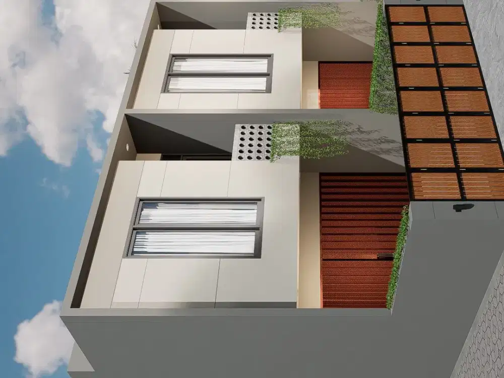 Dijual Rumah Baru 2 Lantai di Dekat Jalan Utama V