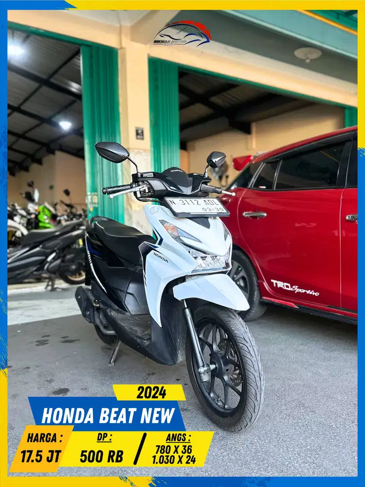 HONDA BEAT NEW 2024 SIAP ANGKUT MASZEHH HIKMAH MOTOR KEPUH