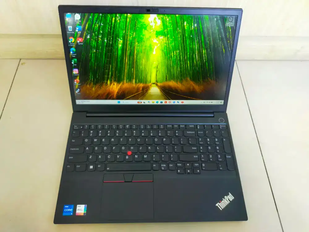 Dijual laptop Lenovo Thinkpad E15 gen 4 Intel i5 gen 12 ram 16GB 512GB