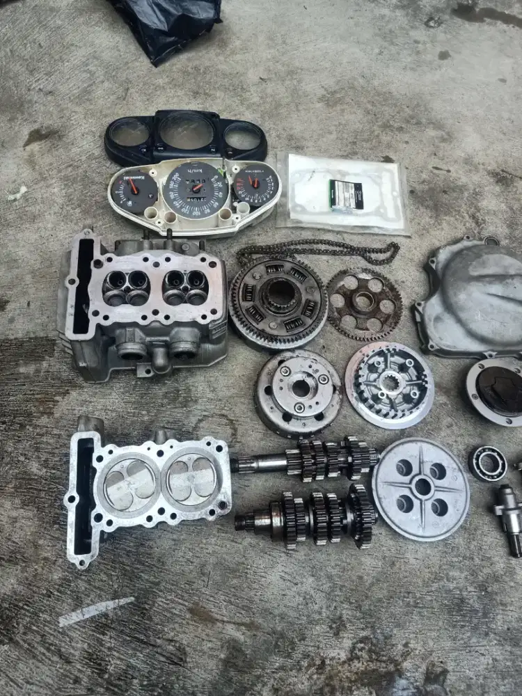 Blok seher head ninja 250 karbu