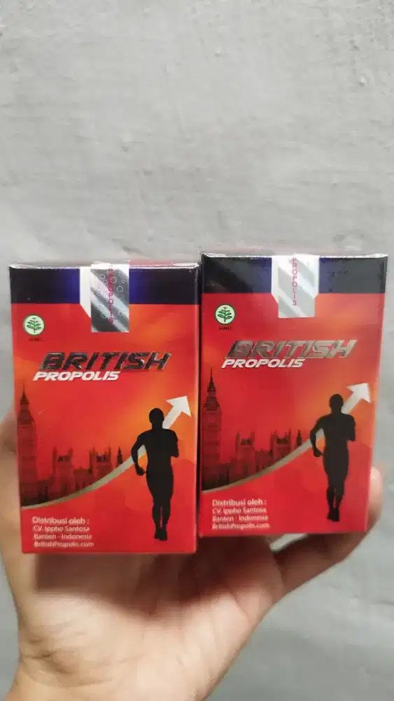 BRITISH PROPOLIS BARU MASIH TERSEGEL