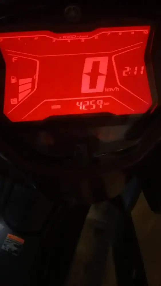 Aerox 155 2017 masih mulut km 4259