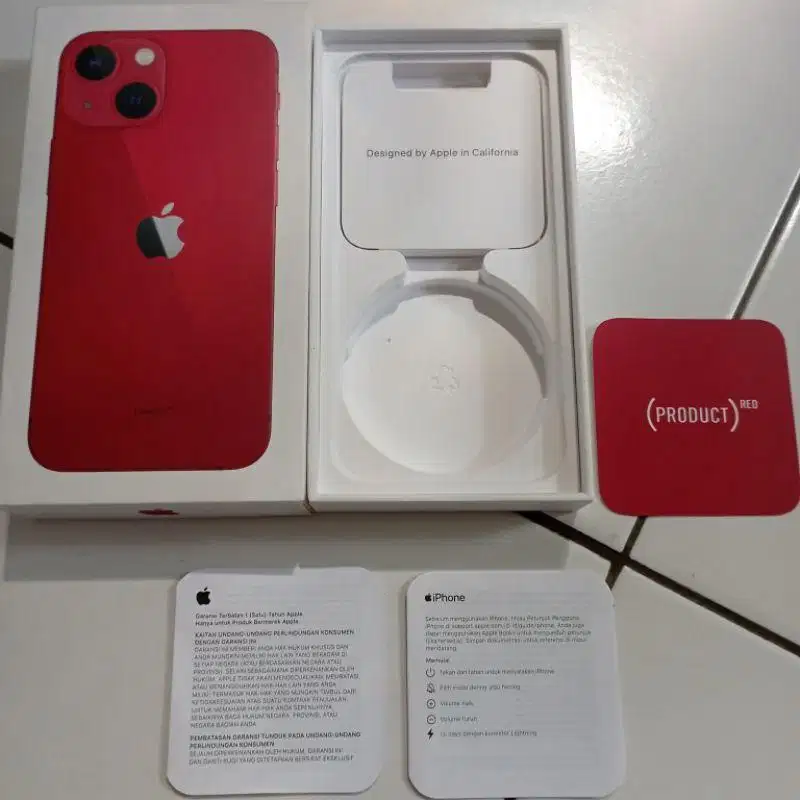 Iphone 13 mini red 256 gb ibox