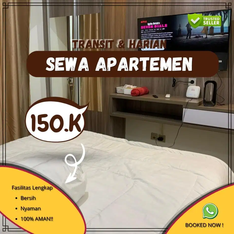 Sewa Apartemen Sayana Harapan Indah Bekasi Harian/Transit Termurah