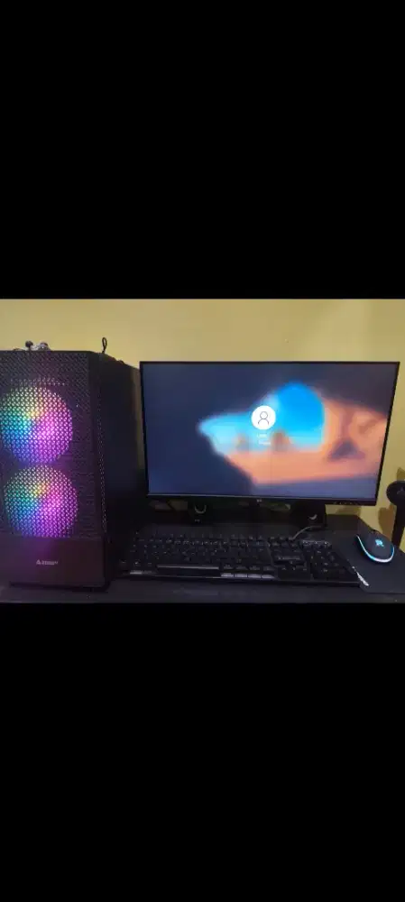 PC Fullset second baru 3 bulan