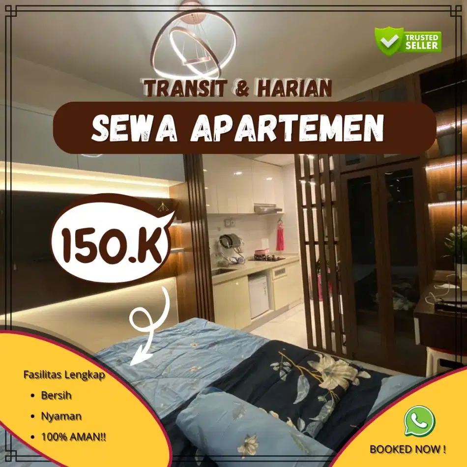 Sewa Apartemen Depok TSM Transpark Cibubur Harian/Transit Termurah