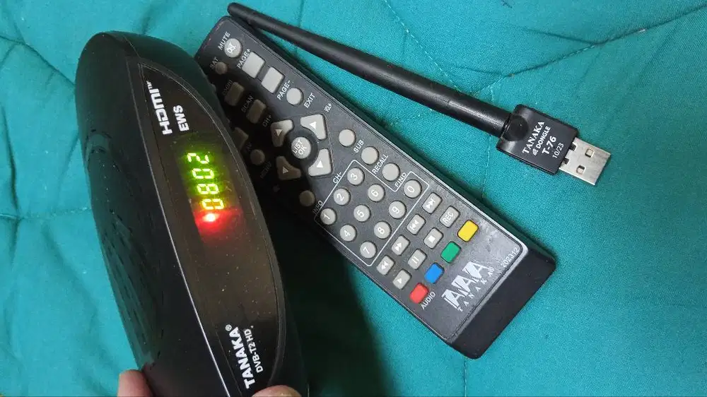 Set Up Box Tanaka DVB T2 HD PLUS BONUS