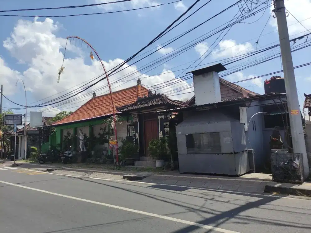 DIJUAL TANAH & BANGUNAN 633 M² DI PENATIH DANGIN PURI, DENPASAR TIMUR – KOTA DENPASAR