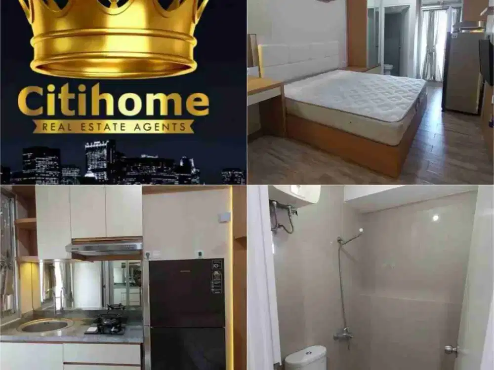 Disewakan Tahunan Studio full furnisd apartemen educity by citihome