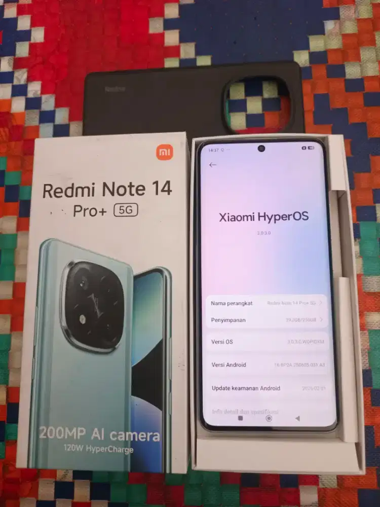 Redmi Note 14 Pro+ 5g 8/256 Gb, Fullset, Nominus