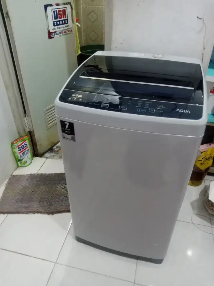 Mesin cuci Aqua 1 tabung