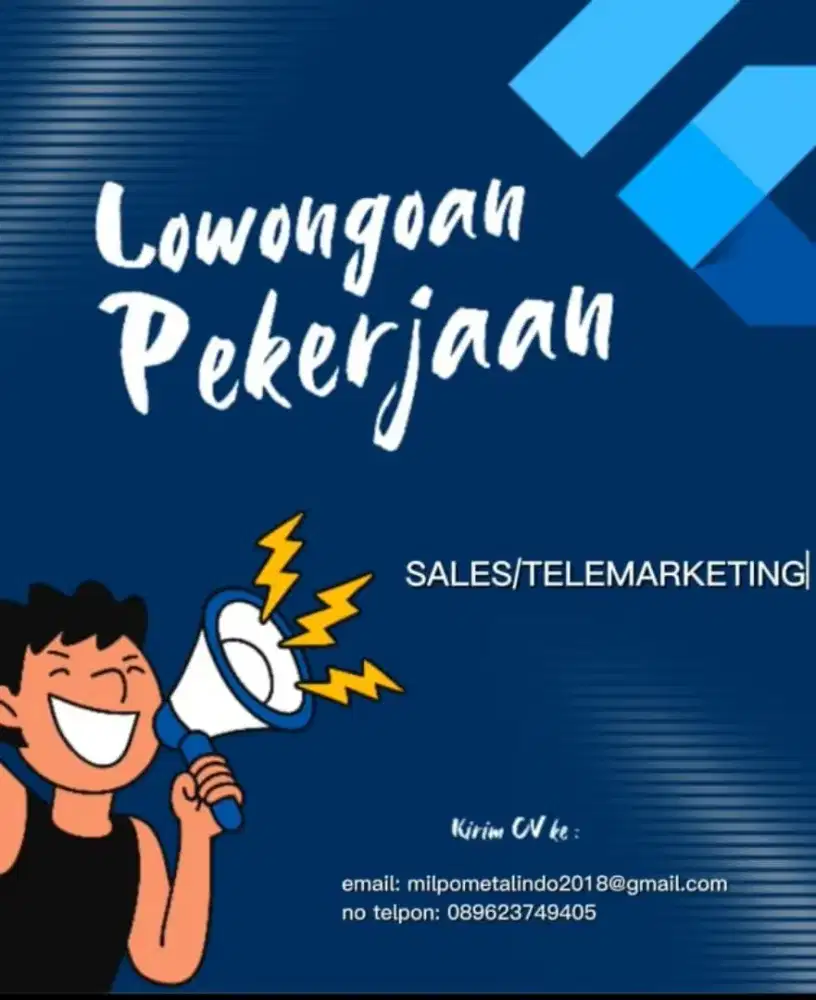 LOWONGAN SALES DAN MARKETING BAHAN BANGUNAN BAJA RINGAN