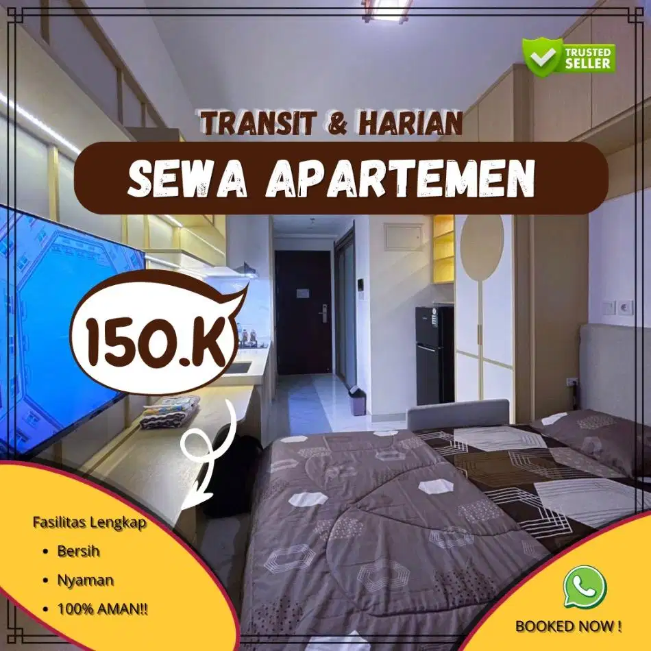 Sewa Apartemen Harian/Transit EMERALD BINTARO Tangerang Termurah