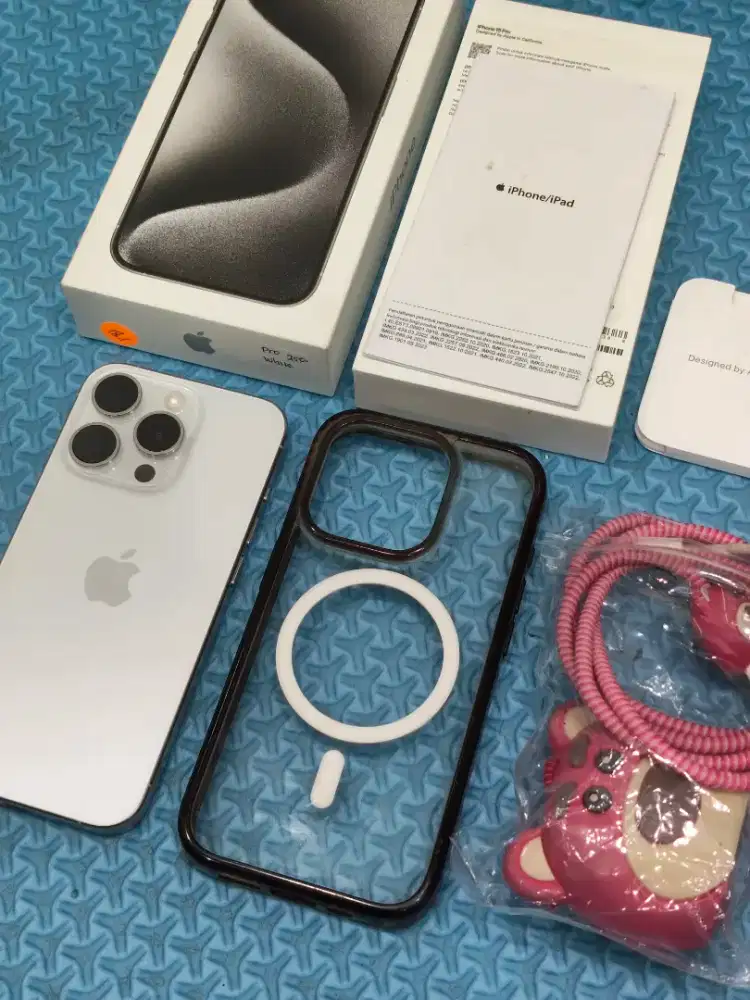 iPhone 15 Pro 256GB iBox White Titanium Fullset