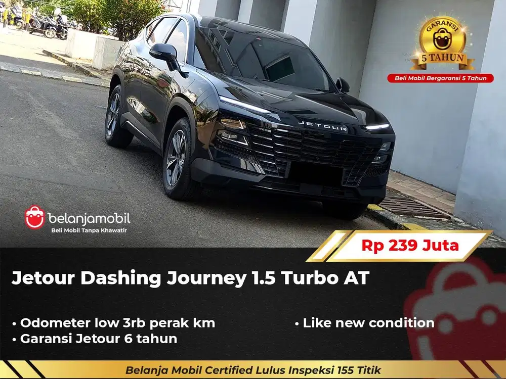 [ LOW KM 3RB ] Jetour Dashing Journey 1.5 Turbo AT 2025/2026
