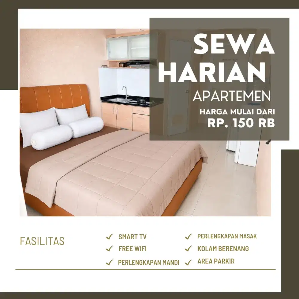 sewa apartemen harian green Pramuka city Jakarta pusat